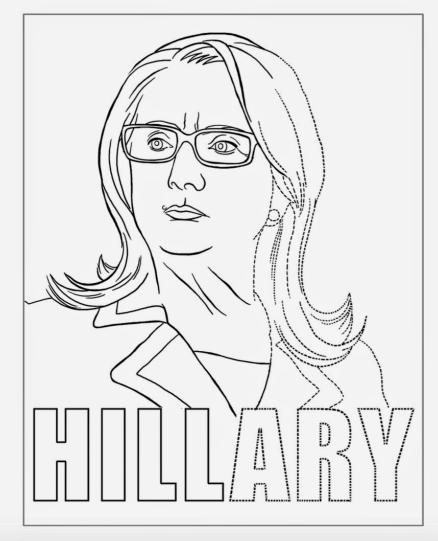 858x1058 Hillary Clinton Coloring Pages Download Free Coloring Sheets