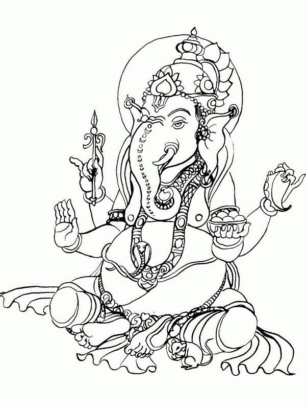 600x800 Ganesha, Intended Left Leg Spritual Self Ganesha