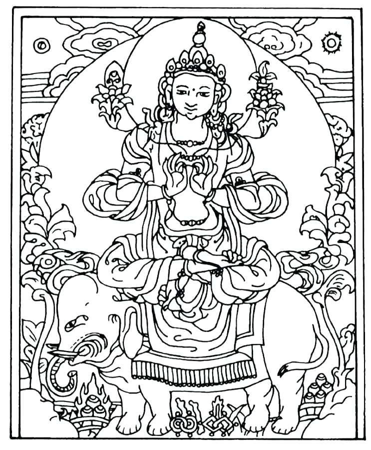 743x900 Mythology Gods And Goddesses Printable Drawing Mythology Hindu