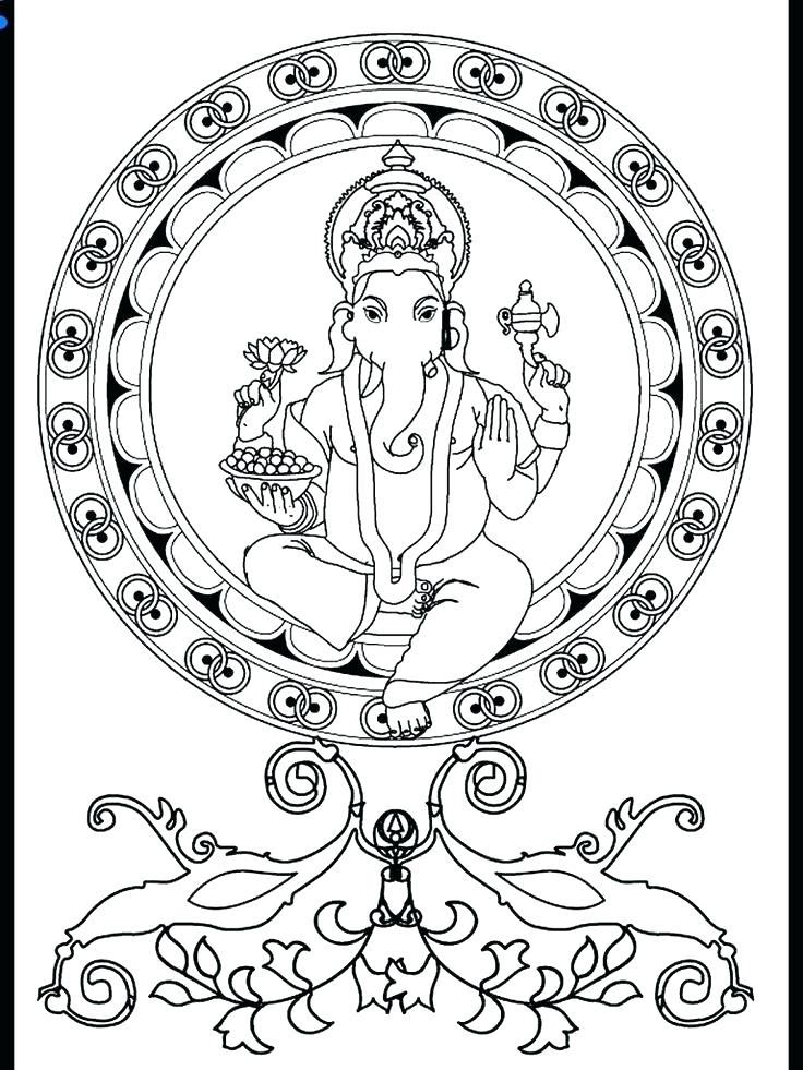 736x981 Hindu Coloring Pages Coloring Pages Free Coloring Page Coloring
