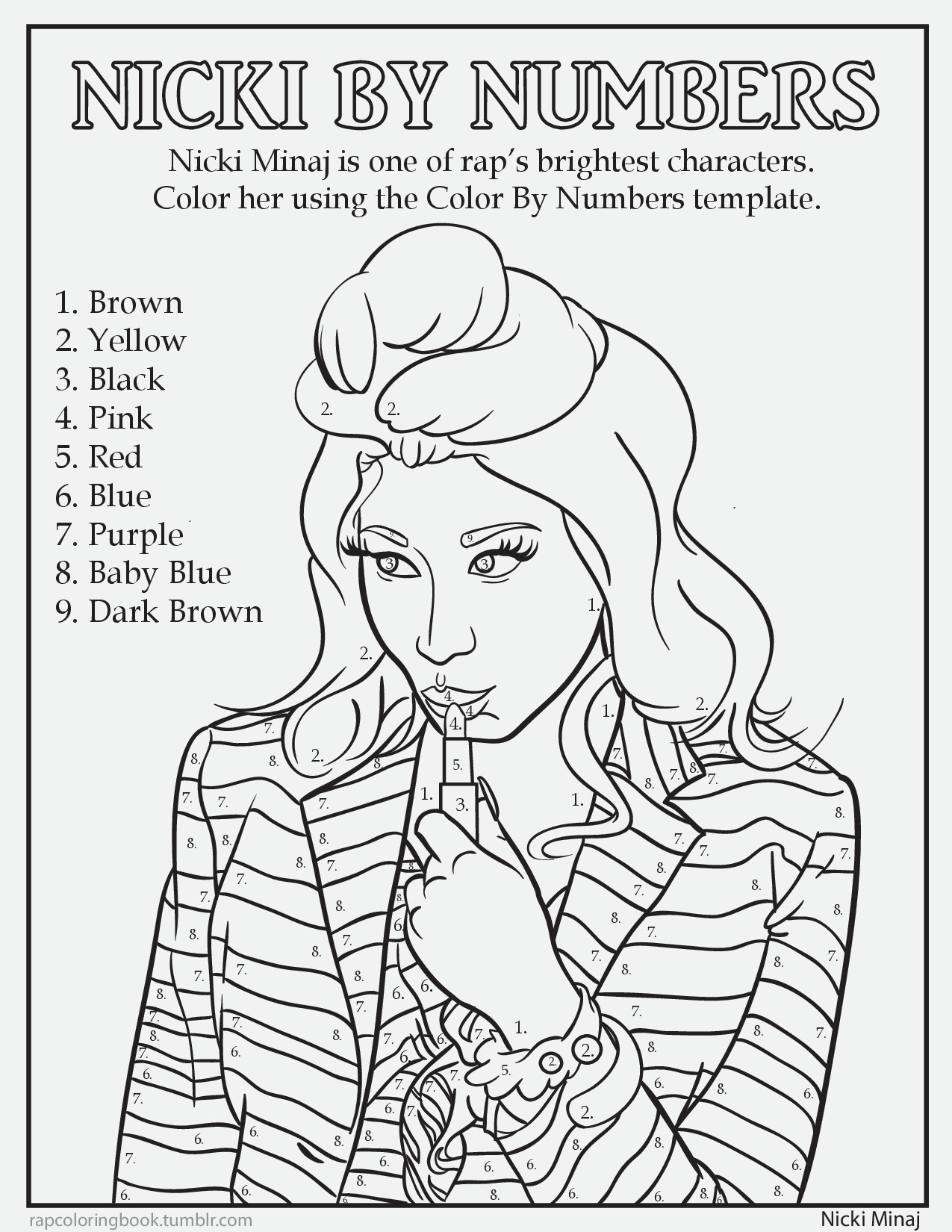 1275x1650 Fabulous Hip Hop Coloring Book