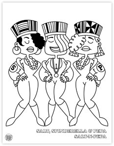 233x300 Coloring Pages. Hip Hop Coloring Book