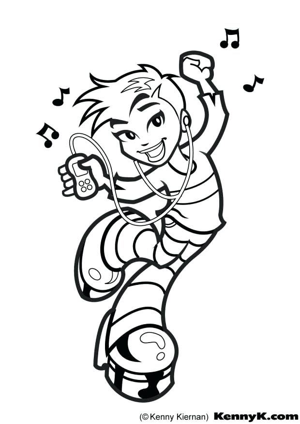 620x875 Hip Hop Dance Coloring Pages Download Large Image Hip Hop Dance