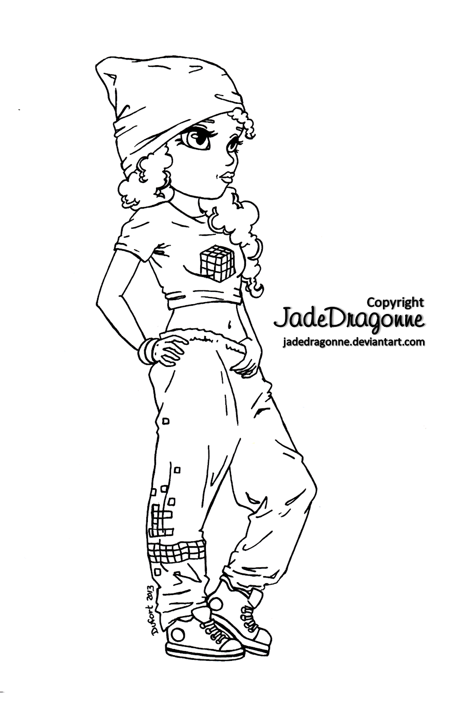 898x1372 Hip Hop Dancer