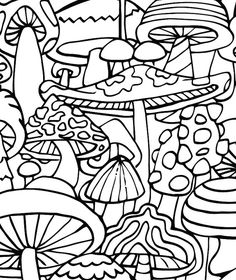 236x280 American Hippie Art ~ Coloring Pages . Fantasy Forest Trolls