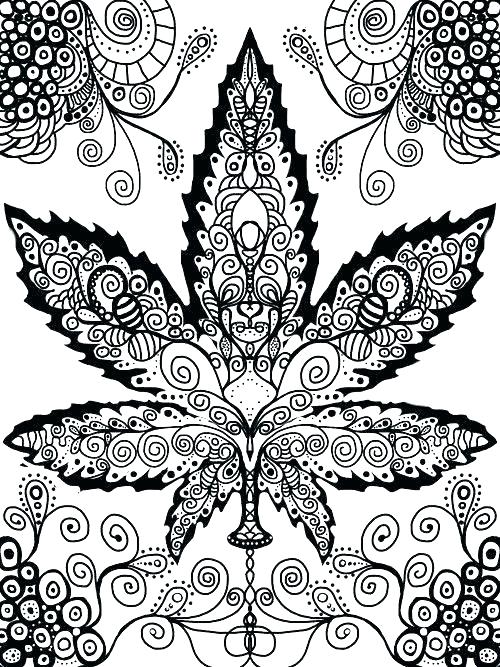 500x667 Hippie Coloring Sheets Hippie Coloring Pages Inspiring Pot Leaf