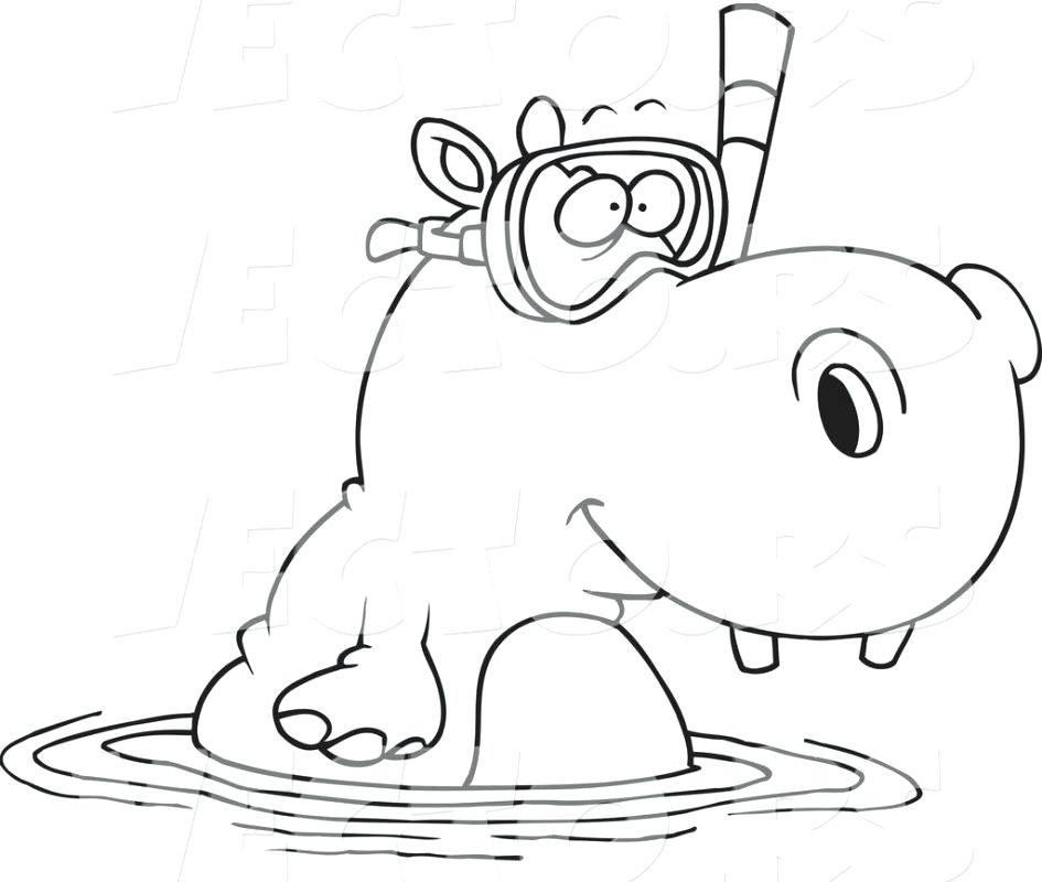 945x800 Hippopotamus Coloring Pages Coloring Page Coloring Page Luxury
