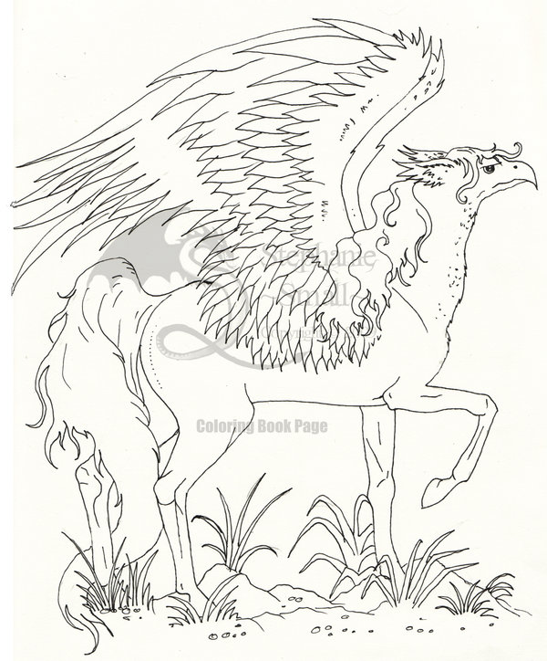 600x724 Harry Potter Hippogriff Coloring Pages ~ Best Ideas For Printable