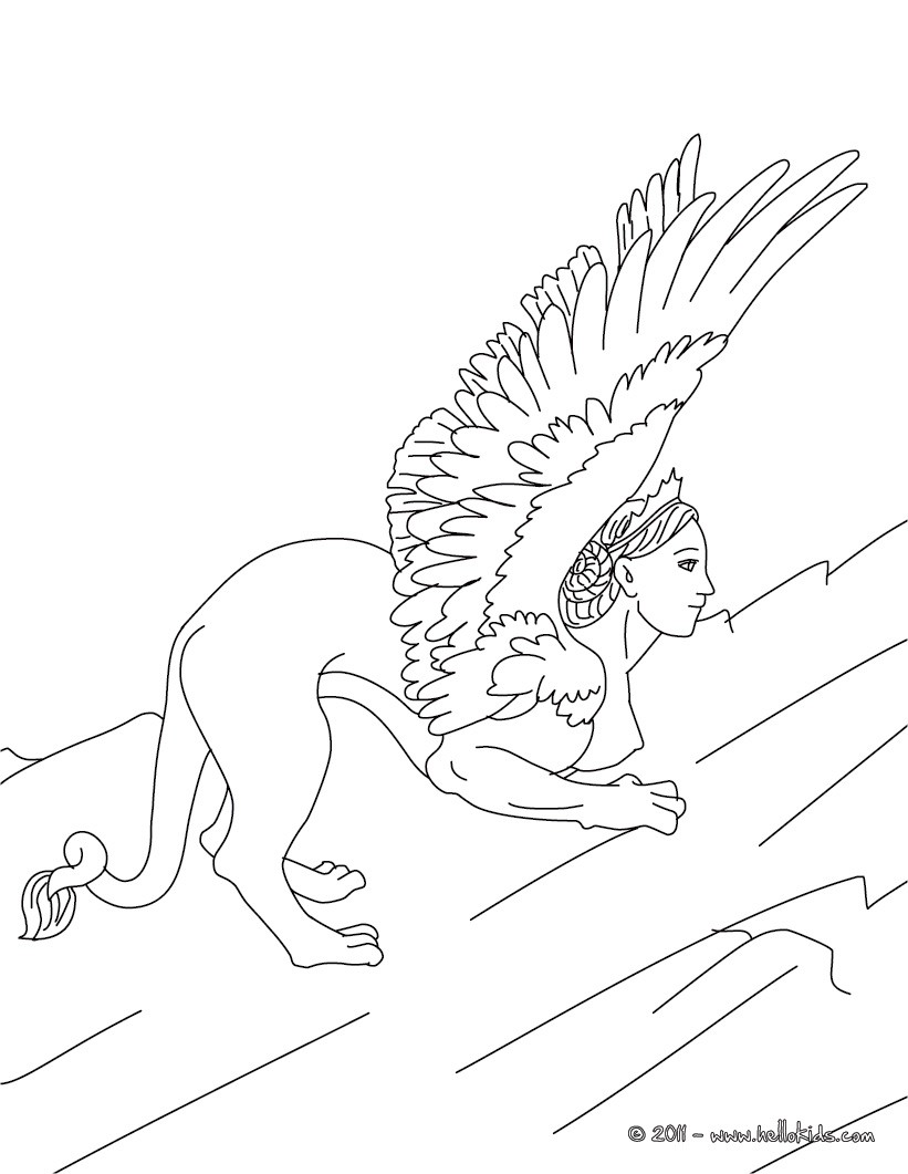 821x1061 Sphinx The Monstruous Woman Headed Lion Of Greek Mythology