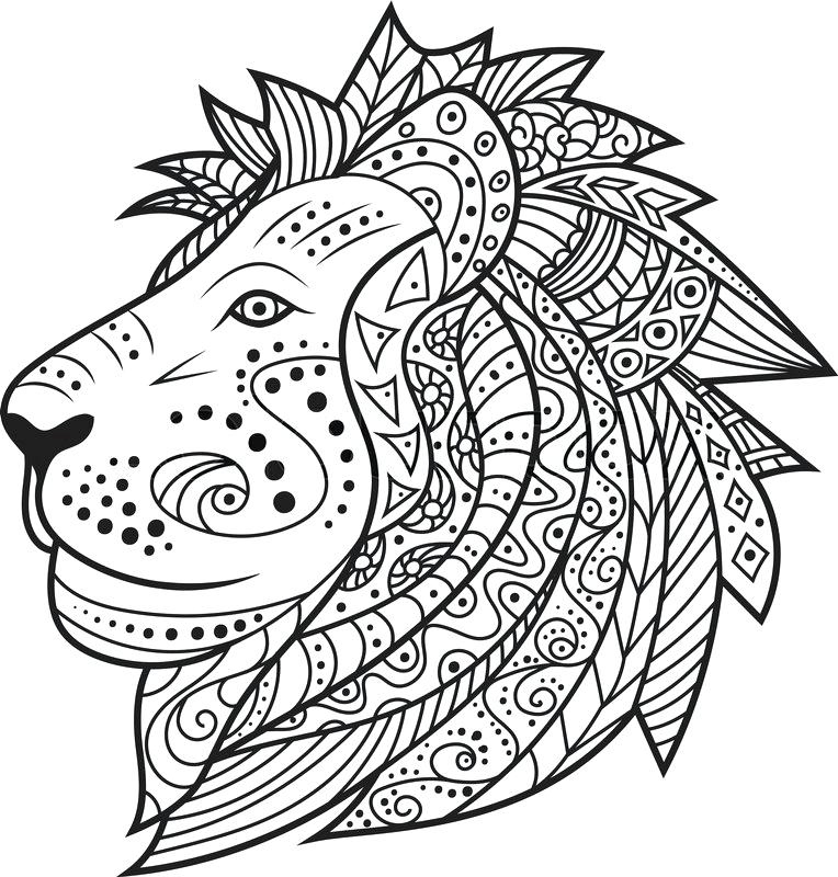 764x800 Hipster Coloring Pages Abstract Hipster Icon Black And White