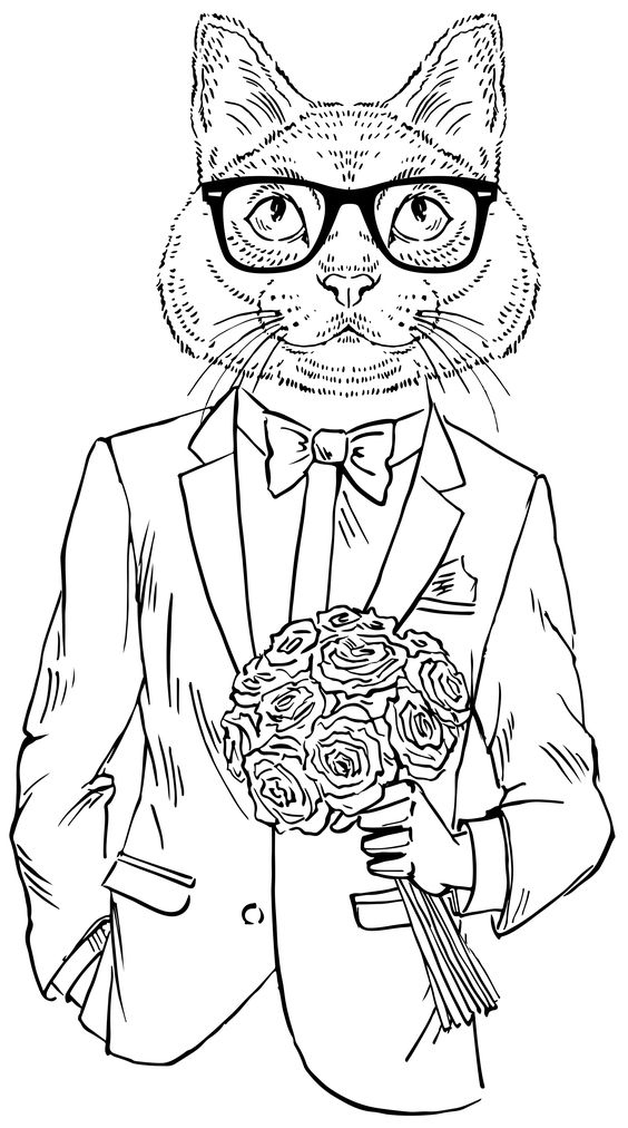 564x1012 Hipster Coloring Pages Elegant Cartoon Coloring Page Hipster Girl