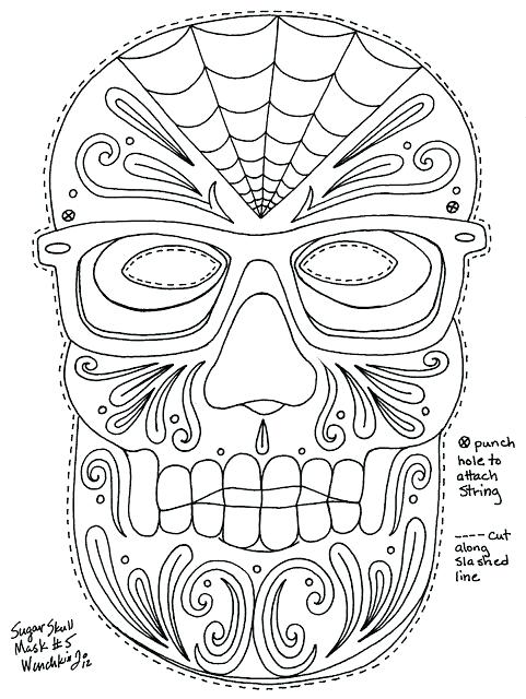 481x640 Hipster Coloring Pages Yucca Flats Coloring Pages Hipster Skull