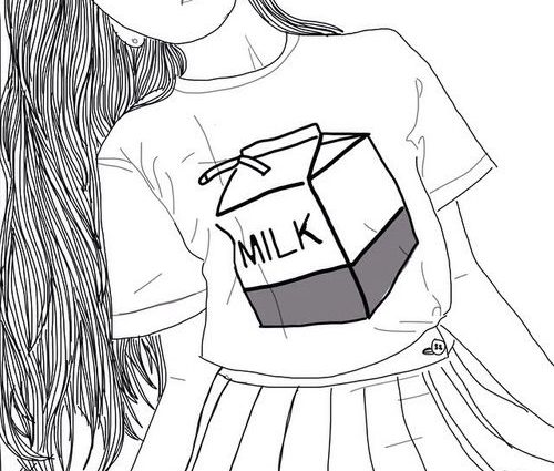 500x425 Hipster Girl Coloring Pages Coloring Pages Tumblr Hipster