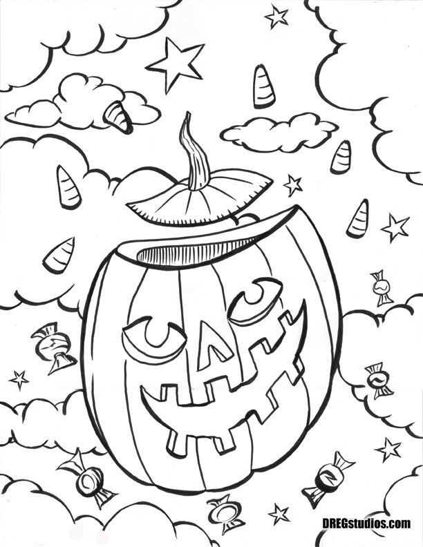 612x792 Dregstudios! The Artwork Of Brandt Hardin Coloring Pages