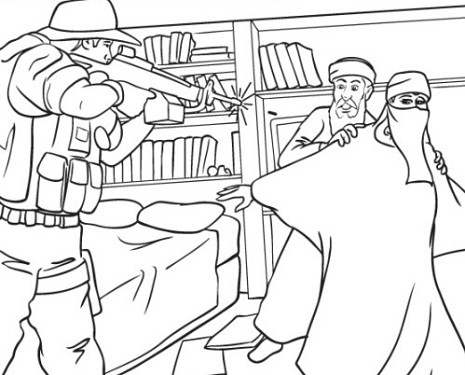 465x375 A 911 Coloring Book