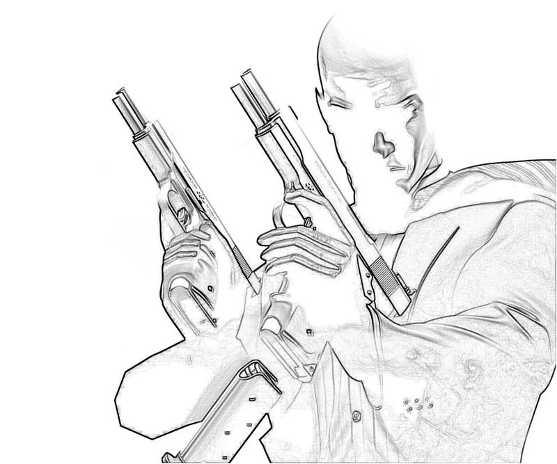 800x667 Hitman Absolution Agent 47 Pose Surfing