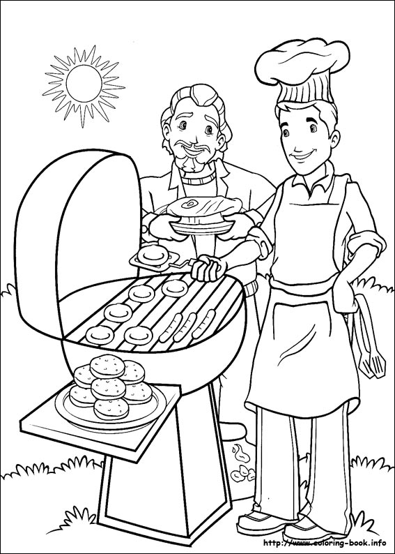 567x794 Holly Hobbie Coloring Picture