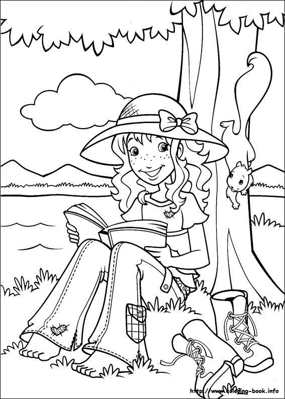 567x794 51 Best Holly Hobbie And Friends ~ Coloring Pages Images