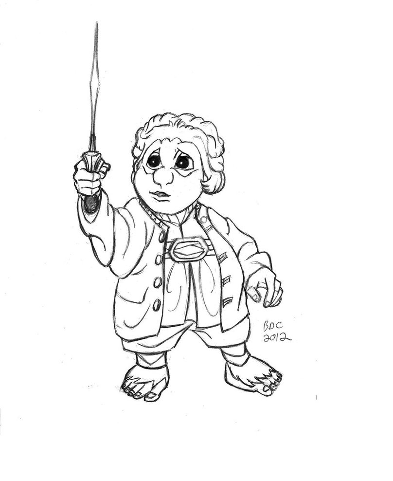 Hobbit Coloring Pages