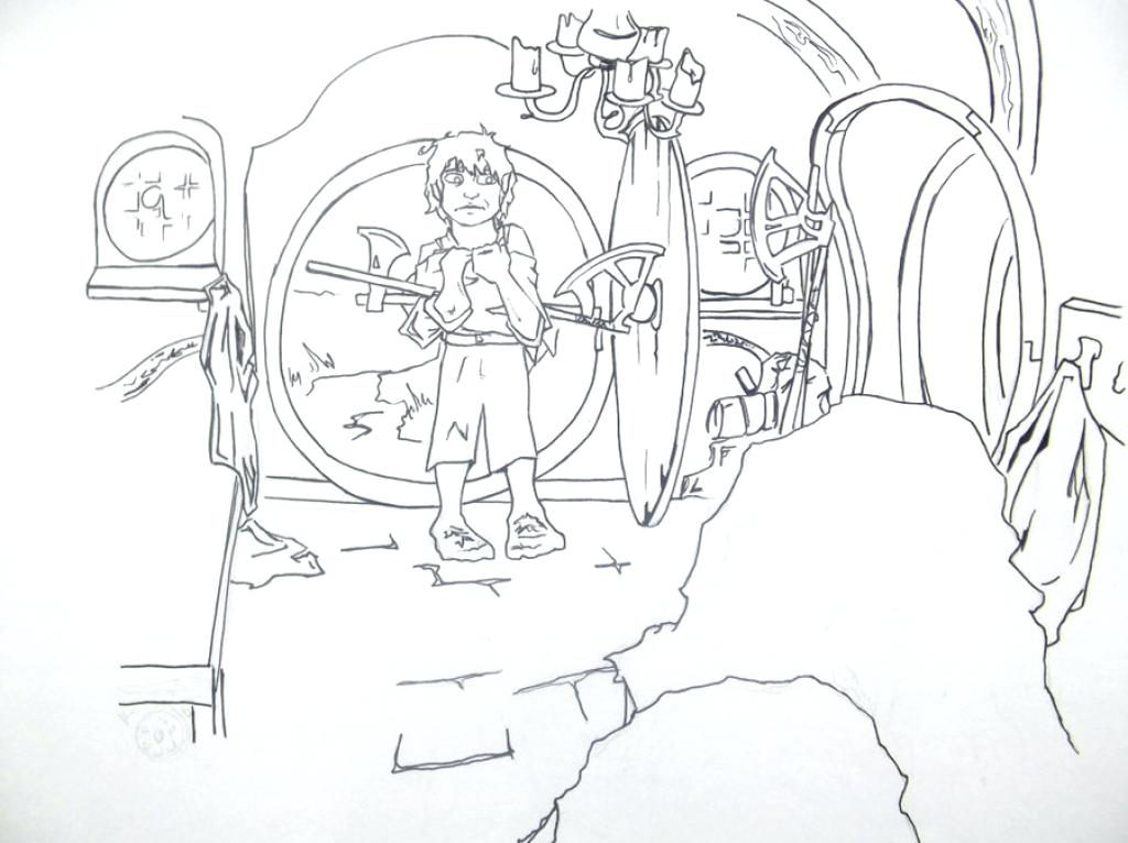 1024x766 The Hobbit Coloring Pages Endearing 20 Free Printable The Hobbit