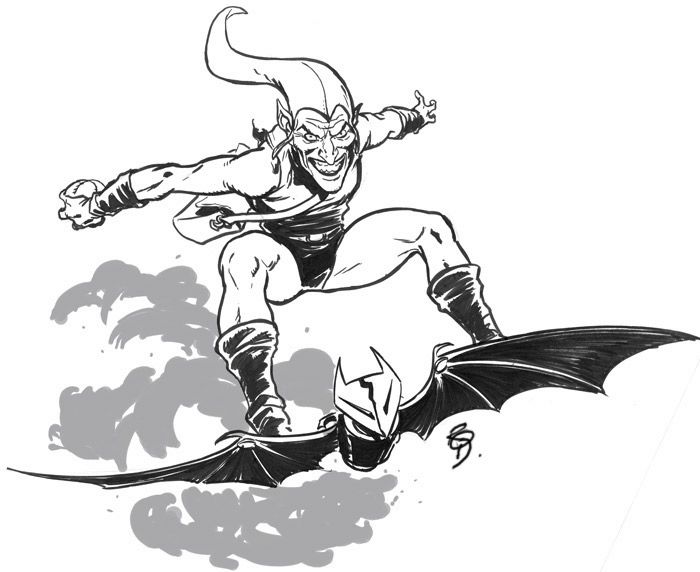 700x572 Greengoblin.jpg Rodolphe Guenoden Green Goblin