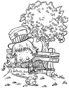 236x302 Hoeboes And Redheads Coloring Book Coloring Books Vintage 2