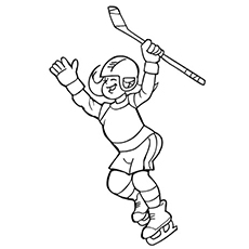 230x230 Top 10 Free Printable Hockey Coloring Pages Online