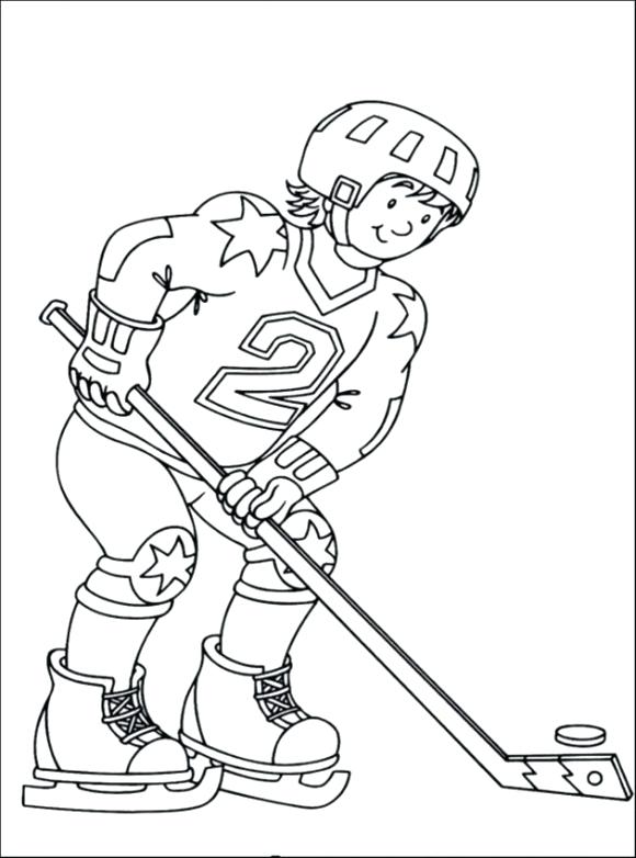 580x782 Coloring Pages Sports Free Hockey Coloring Pages Sport Coloring