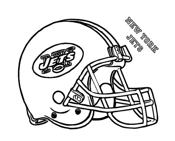Hockey Helmet Coloring Pages