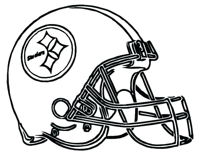 700x541 Football Color Sheet Football Coloring Pages Football Helmet
