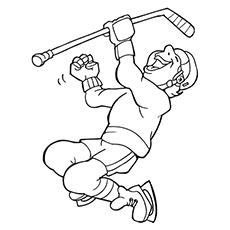 230x230 Top 10 Free Printable Hockey Coloring Pages Online