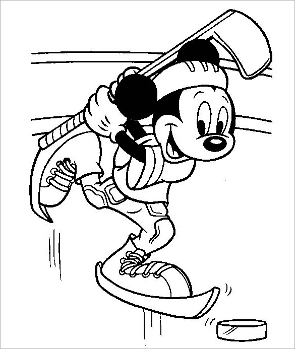 585x693 Hockey Coloring Pages Free Word, Pdf, Jpeg, Png Format