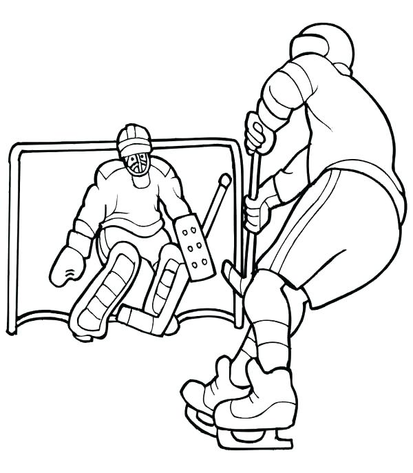 600x687 Nhl Coloring Pages Coloring Book Together With Extraordinary