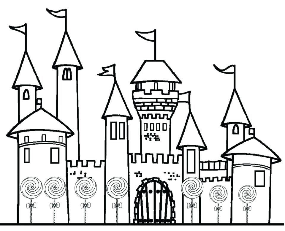 960x778 Coloring Castle Coloring Sheets