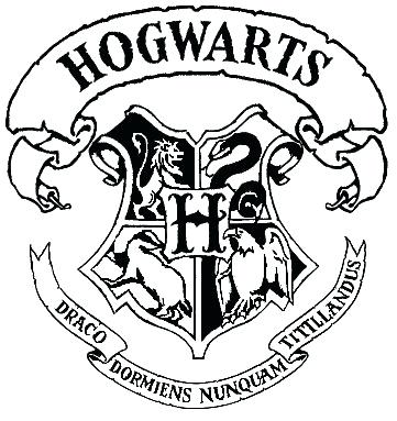 361x383 Hogwarts Crest Coloring Page Harry Potter Coloring Pages Free