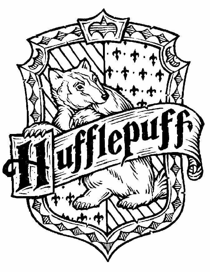 673x871 Hogwarts House Coloring Pages Hufflepuff House Coloring Pages 2
