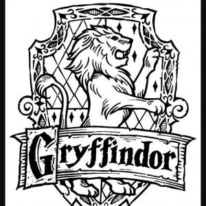 300x300 Harry Potter Coloring Pages Color By Number Best Of Hogwarts Crest