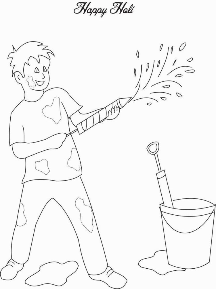 751x1008 Holi Coloring Pages Coloring Pages Holi