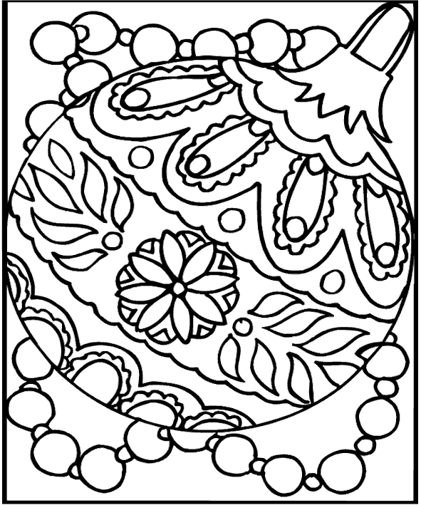 591x709 Holiday Coloring Pages Printable