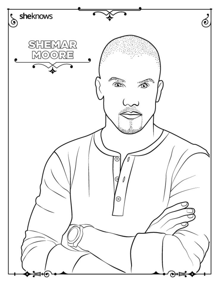 Hollywood Coloring Pages