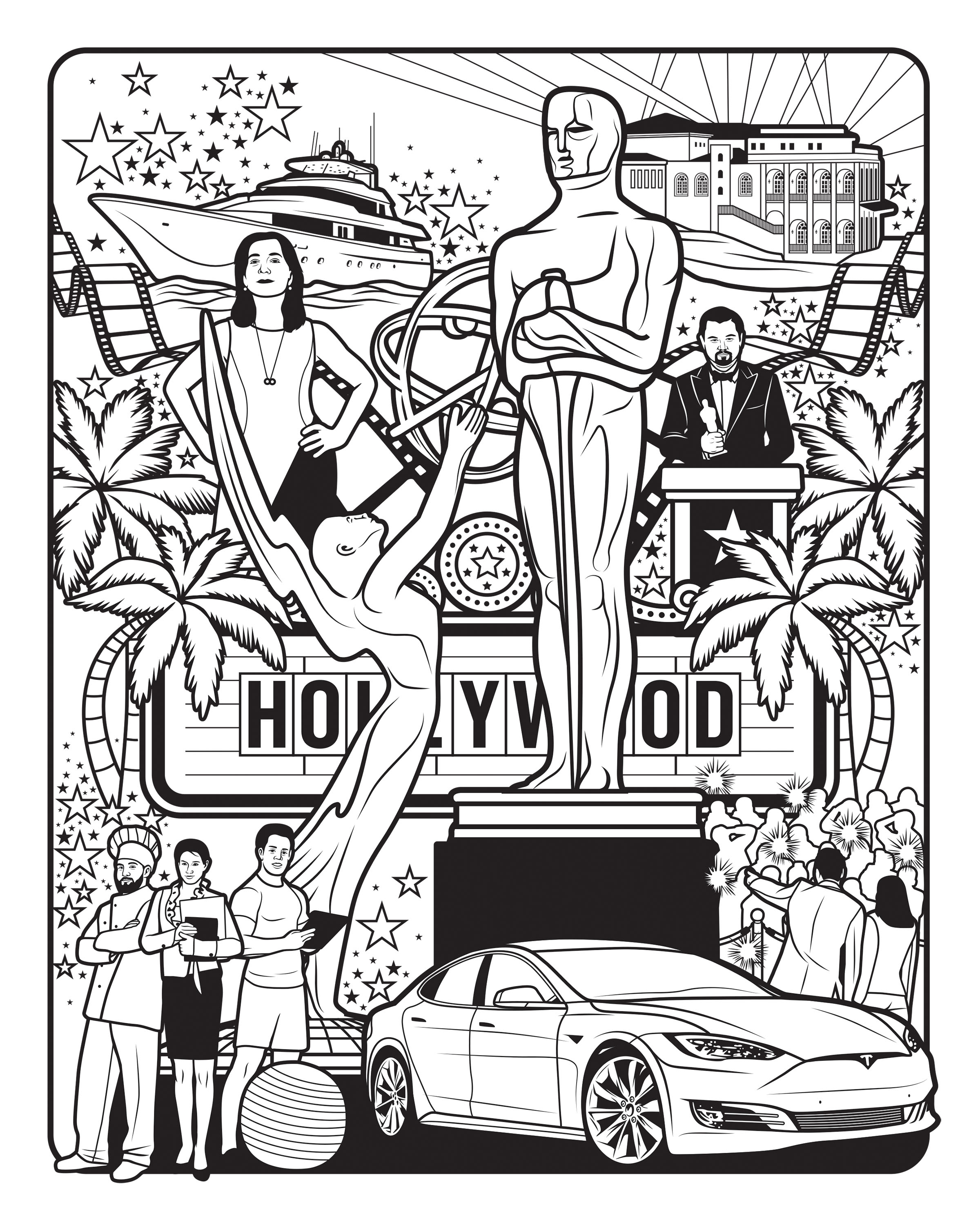 2400x3000 Hollywood's New De Stressing Trend Coloring Books For Adults