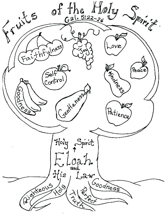 575x744 Gifts Of The Holy Spirit Coloring Pages Holy Ghost Coloring Page