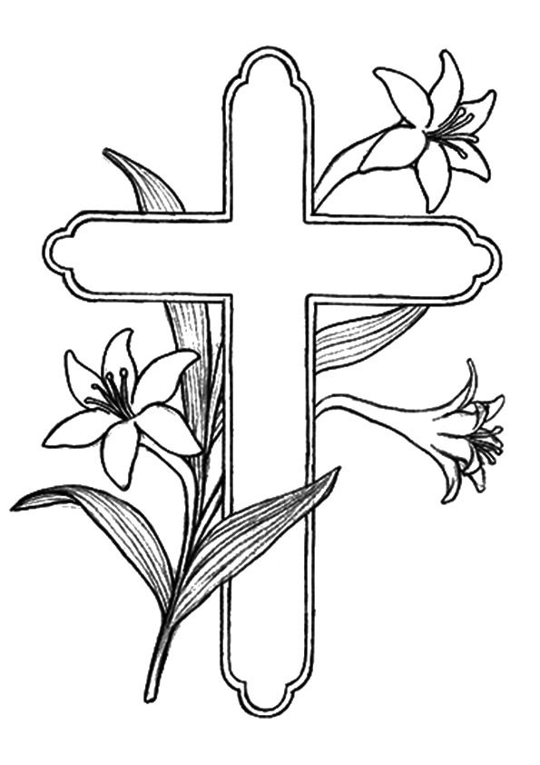 595x842 Print Coloring Image Easter Colouring, Easter And Sunday School