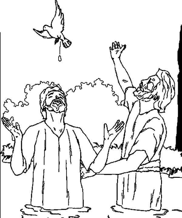 Holy Spirit Coloring Page