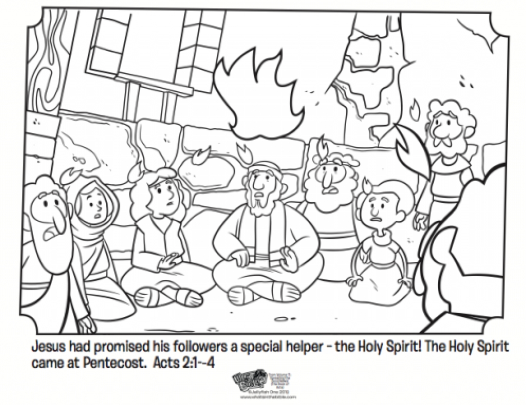 1024x789 Simple Holy Spirit Coloring Page Fruits