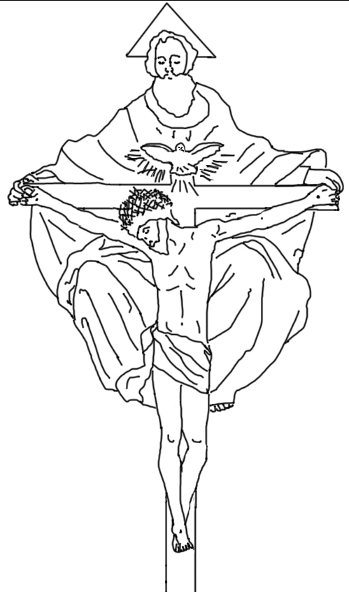 Holy Trinity Coloring Page