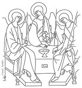 277x300 Holy Trinity Coloring Pages Sketch Template Holy