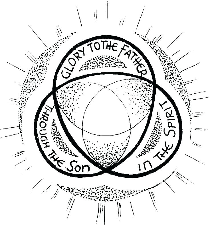 736x790 Holy Trinity Coloring Pages Candy Corn Trinity School Lesson