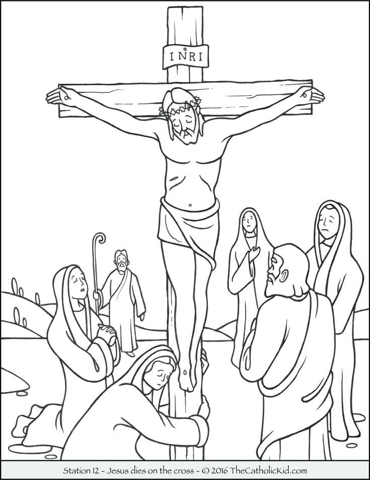 Holy Week Coloring Pages