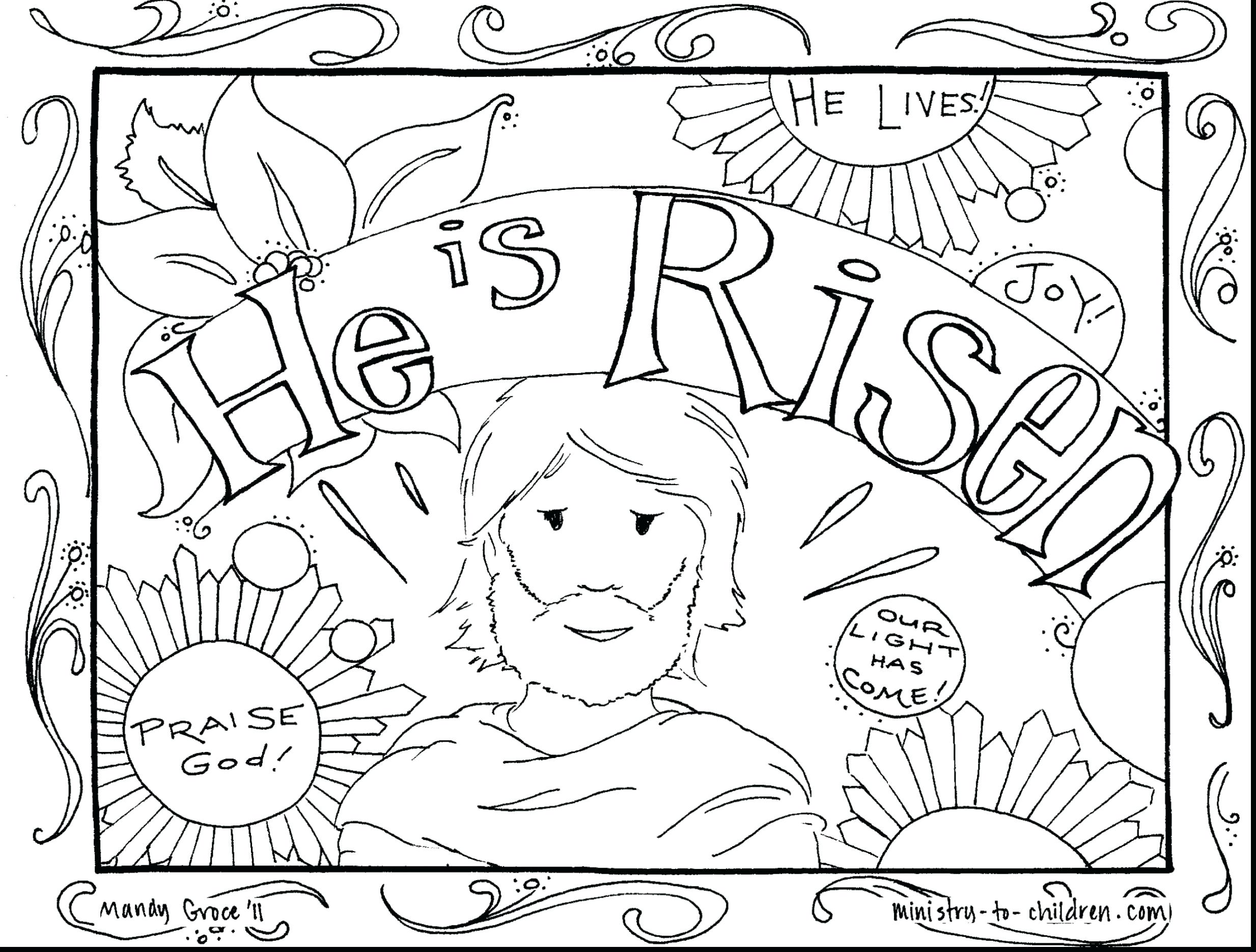 2467x1870 Coloring Pages ~ Religious Easter Coloring Pages Holy Week In Free